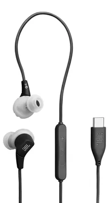 Immagine prodotto di JBL Endurance Run 3 In-Ear-Sport-Kopfhörer m. Kabel, IP65, USB-C, Schwarz/Grau