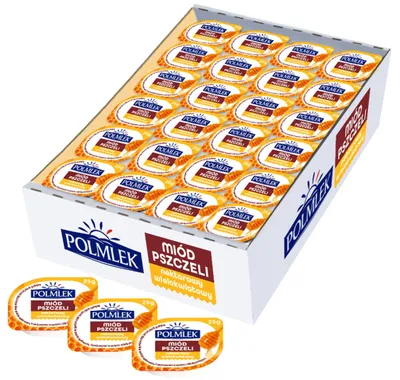 Image de Miel de fleurs Polmlek, 96 pots de 25 g