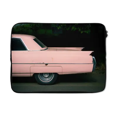 Produktbild von MuchoWow® Laptop Hülle 14 ZollRückansicht eines Oldtimers Laptoptasche - Laptoptasche - Stoßsicher - Schutzhaube