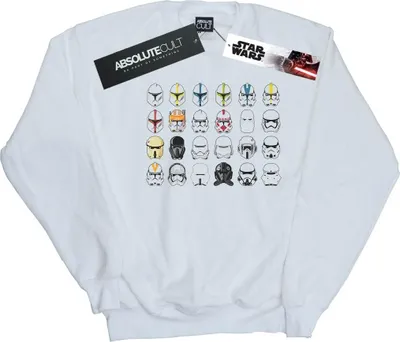 Produktbild von Star Wars - "Troopers" Sweatshirt für Herren BI45702 (3XL) (Weiß)