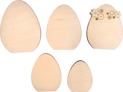 Produktbild von Holz Dekoelemente Ostereier