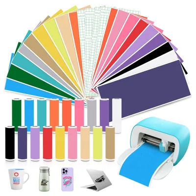 Permanente Vinylfolie für Cricut Joy, 40 Blatt, 14 x 30,5 cm