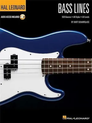 Obrázok produktu pre Bass Lines - Hal Leonard Bass Method Book/Online Audio