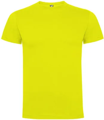 Produktbild von Roly CA6502 | Herren Dogo Premium T-Shirt, Single-Jersey - Farbe: Lime Yellow 118 - Größe: M