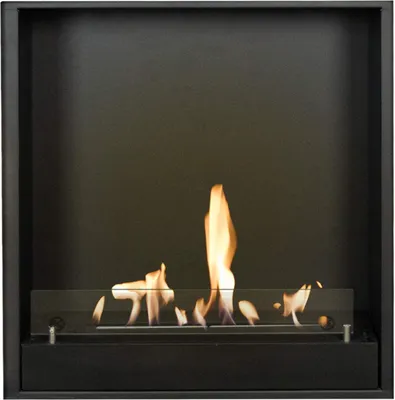 Imagen del producto de Xaralyn Ethanol-Kamin - Kit de instalación para chimenea de etanol - Potencia de calefacción de 3 kW - Instalación sencilla - Llama abierta y segura - Quemador de etanol de cerámica