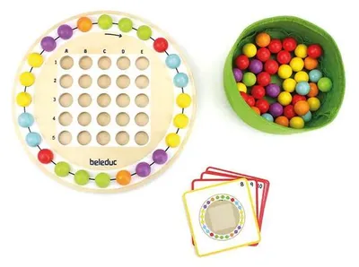 Produktbild von Beleduc Musterspiel Marbelino - Lernspielzeug Muster Kinder
