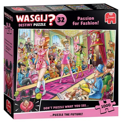 Productafbeelding van Wasgij 1110100906, 1000 kusjes, Legrace, 15 jaar