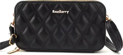 Produktbild von Stylische Crossbody Geldbörse Baellerry AR-36020 - Schwarz KP36020