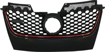 Produktbild von Kühlergrill für VW Golf 5 V 2003-2007 Rot GTI Design  Bienenwabe Gitter Ohne Emblem