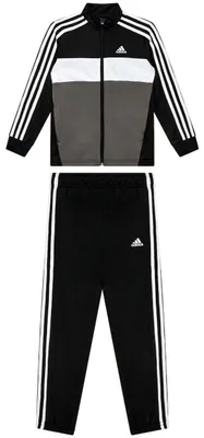 Produktbild von ADIDAS Sportanzug Kinder Adidas B TIBERIO TS BLACK/WHITE/WHITE 164