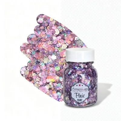 Zdjęcie produktu dla Amerykański brokat do body artu Purple Rain 28 g