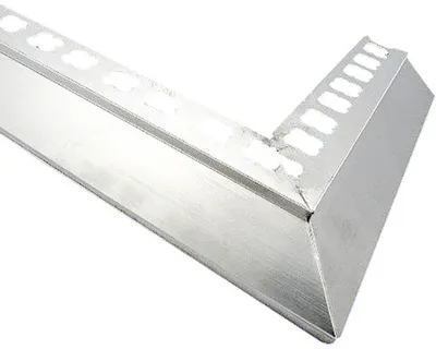 Obrázok produktu pre Lišta ALU balkónový profil 50x50 mm sivá