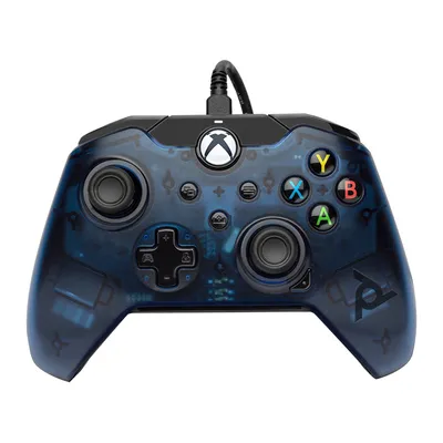 Produktbild von PDP Controller kabelgebunden Blau für XBOX Series X 049-012-EU-BL