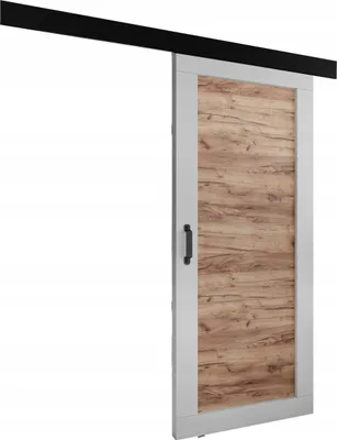 Produktbild von KIER FURNITURE Schiebetür Komplettset, Modern Tür , Sliding Door Set 86x205 cm