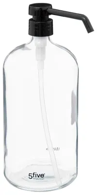 Produktbild von Seifenspender 1L transparent Kunststoff 5five Badezimmer Modell-Nr
