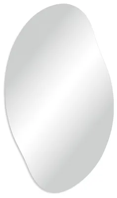 Produktbild von Asymmetrische wandspiegel in bloemblaadvorm | 85x50 cm