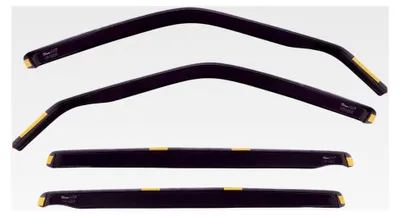 Produktbild von Windabweiser für Sportage 2004-2010, Heko Regenabweiser, getönt, 4-teilig, vorne, hinten, aerodynamisch