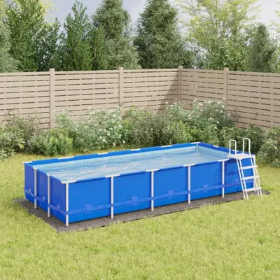 Produktbild von "im " Pool-Bodentuch Hellgrau 550x280 cm Polyester Geotextil - Poolzubehör CC25236