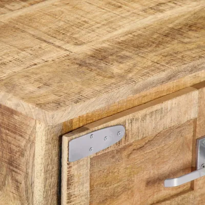 Image de vidaXL Table basse 70x70x30 cm en bois massif de manguier