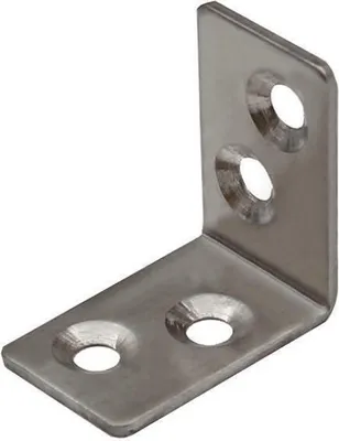 Produktbild von 10x Edelstahl Winkelverbinder 32x32x20mm Lochwinkel Verbinder Holzverbinder10x Edelstahl Winkelverbinder 32x32x20mm Lochwinkel Verbinder Holzverbinder