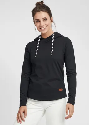 Produktbild von OXMO OXWandy Damen Kapuzenpullover Hoodie Pullover mit Kapuze