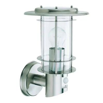 Produktbild von Zeitgenössische Wandleuchte Edgeware Stahl Chrom 1 Licht E27