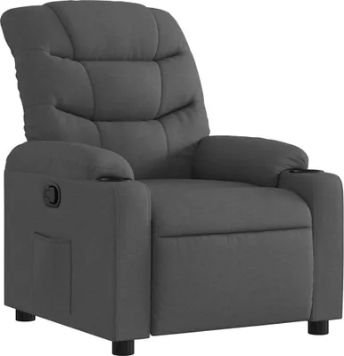Produktbild von vidaXL Relaxsessel Dunkelgrau Stoff
