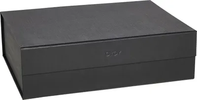 Image de OYOY LIVING Boîtes de rangement L45 x W33 x H15 noir