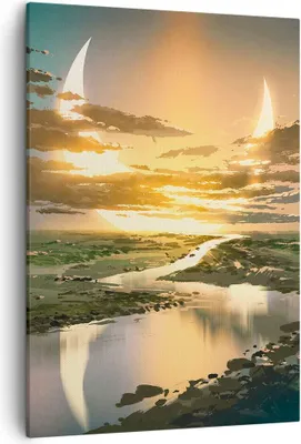 Produktbild von Bild auf Leinwand - Leinwandbild - Einteilig - natur natur - 50x70cm - Wand Bild - Wanddeko - Wandbilder - Leinwanddruck - Kunstdruck - Wanddekoration - Leinwand bilder - Wandbild - PA50x70-4042