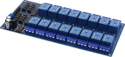 Produktbild von 16 Kanal Relais Modul (12V)