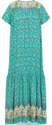 Produktbild von Gaya damen kleid - türkis mehrfarbig, M