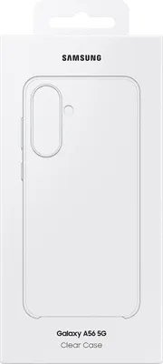 Obrázek produktu pro Samsung EF-QA566, Obal, Samsung, Galaxy A56 5G, 17 cm (6.7"), Průhledná
