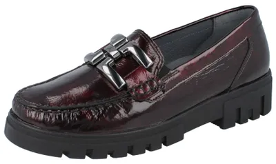 Produktbild von WALDLÄUFER H-Serena Damen Slipper bordeaux - Größe: UK 4,5
