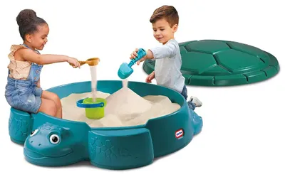 Image de Little Tikes 173905E3 Bac à sable tortue avec