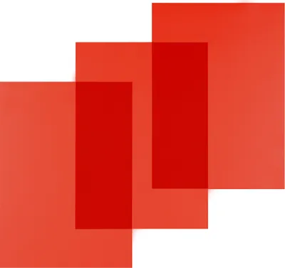 Image de pavo Couverture DIN A4 PVC rouge transparent 0,20 mm 100 pièces