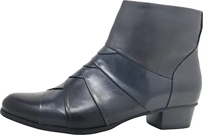Produktbild von regarde le ciel  Damenschuhe Stiefeletten Reißverschluss Schwarz Freizeit, Schuhgröße:41 EU