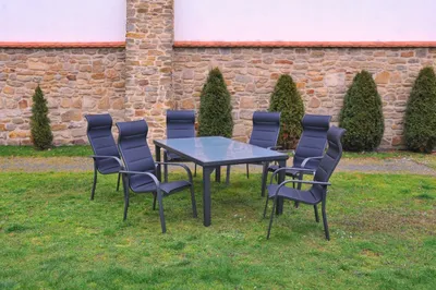 Immagine prodotto di VADUZ set da pranzo - vetro, Colore: nero