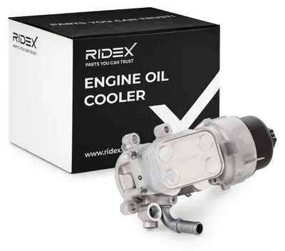Produktbild von RIDEX 469O0075 Ölkühler Motoröl für FORD FOCUS III Turnier Kuga Mk2 (DM2) MONDEO IV Turnier (BA7) Focus II Schrägheck (DA, HCP, DP) S-MAX (WA6)
