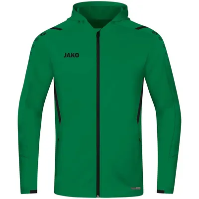 Produktbild von Jako Challenge Kapuzenjacke Damen - Sportgrün / Schwarz