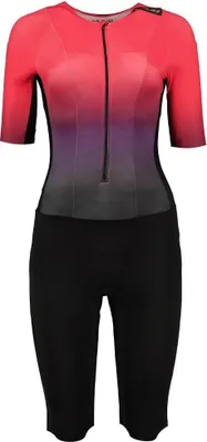 Image de Huub Collective Trisuit à manches courtes Rouge XL Femme Rouge XL