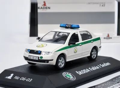 Immagine prodotto di Skoda Fabia I Polizia Militare - KADEN 1:43