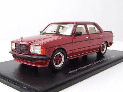 Produktbild von Neo Scale Models 45538 Mercedes 280 E AMG W123 1980 rot metallic 1:43