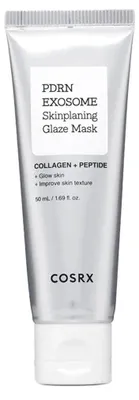 Produktbild von COSRX PDRN Exosome Glaze Mask 50 ml – Peel-off Maske mit Exosomen & PDRN für Glass Skin, Glow & glatte Haut – Korean Skincare inkl. Silikonpinsel