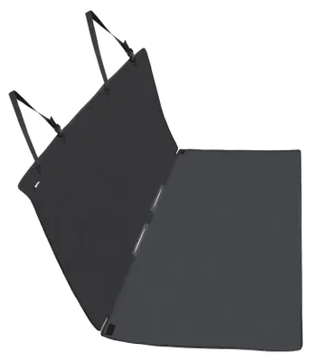 Produktbild von Amazon Basics Auto-Rücksitzabdeckung für Hunde, 119 x 142 cm, Schwarz