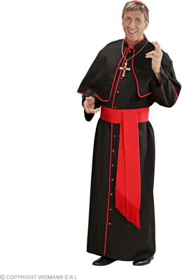Produktbild von Kostüm Kardinal M - 3 XL  Cardinal Verkleidung Priester Geistlicher XXL - 56/58