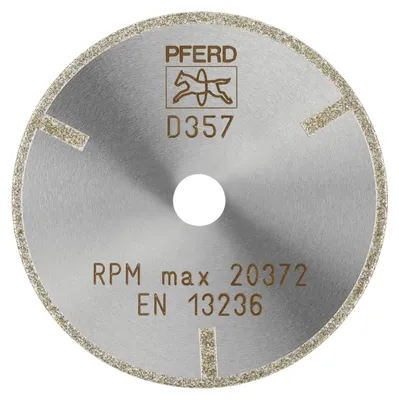 Produktbild von PFERD Diamond cut-off wheels shape 1A1R GAG, Stahl