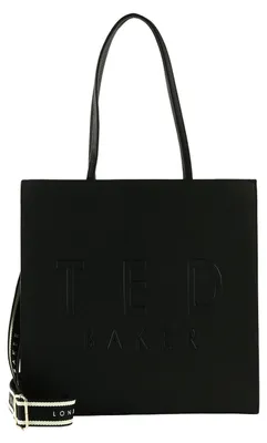 Immagine prodotto di Ted Baker borsa a tracolla Iconny Webbing Large Icon Bag Jet Black nero