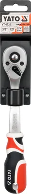 Produktbild von Yato YT-0731, Mechanisch, 3/8", Schwarz, Rot, Stahl, 200 mm, 390 g
