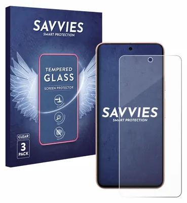 Produktbild von 3x Savvies Schutzglas für Google Pixel 8 Displayschutz 9H Glas klar transparent