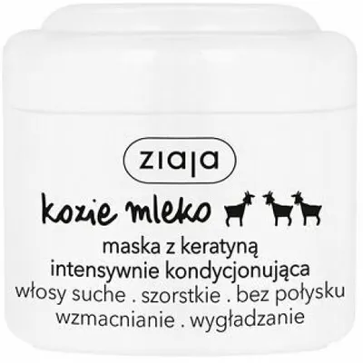 Image de Ziaja Goat's Milk Strengthening Hair Mask With Keratin 200 ml